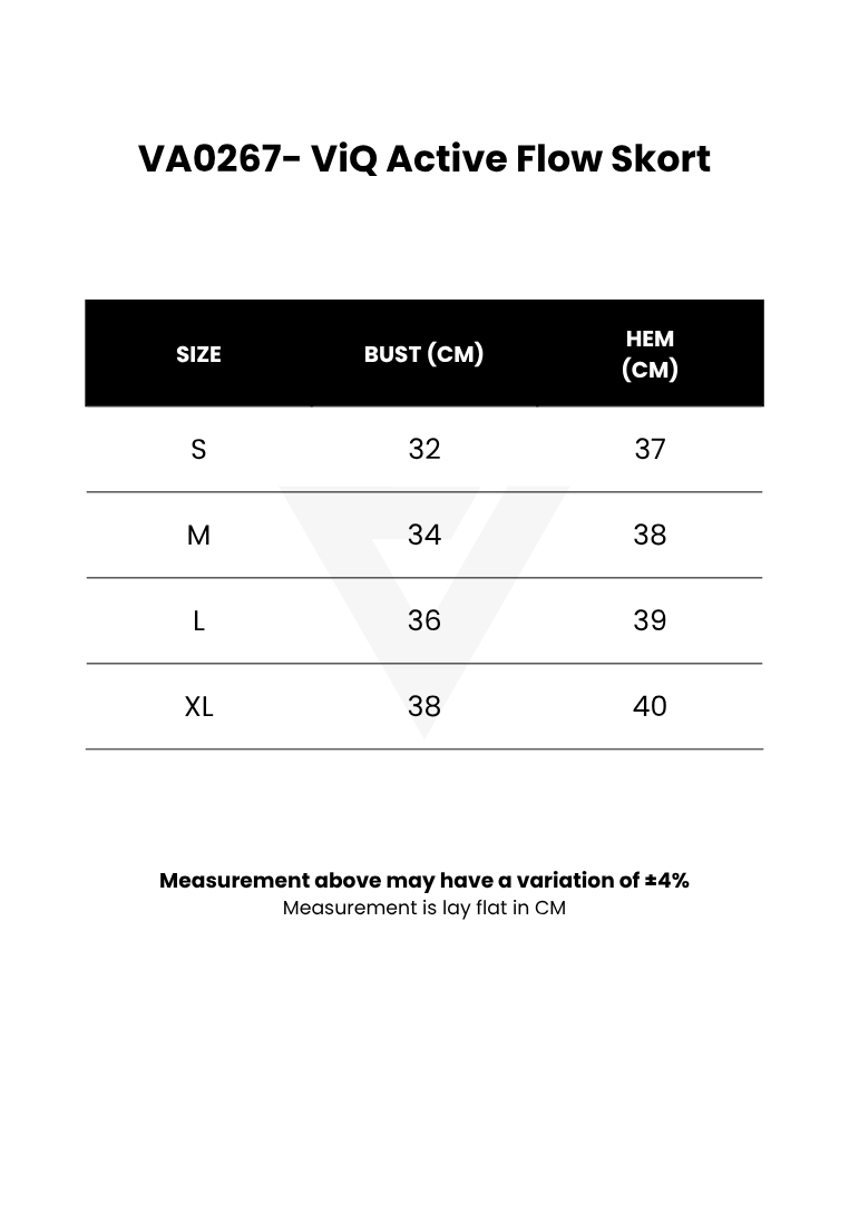 ViQ Active Flow Skort