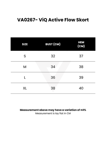 ViQ Active Flow Skort