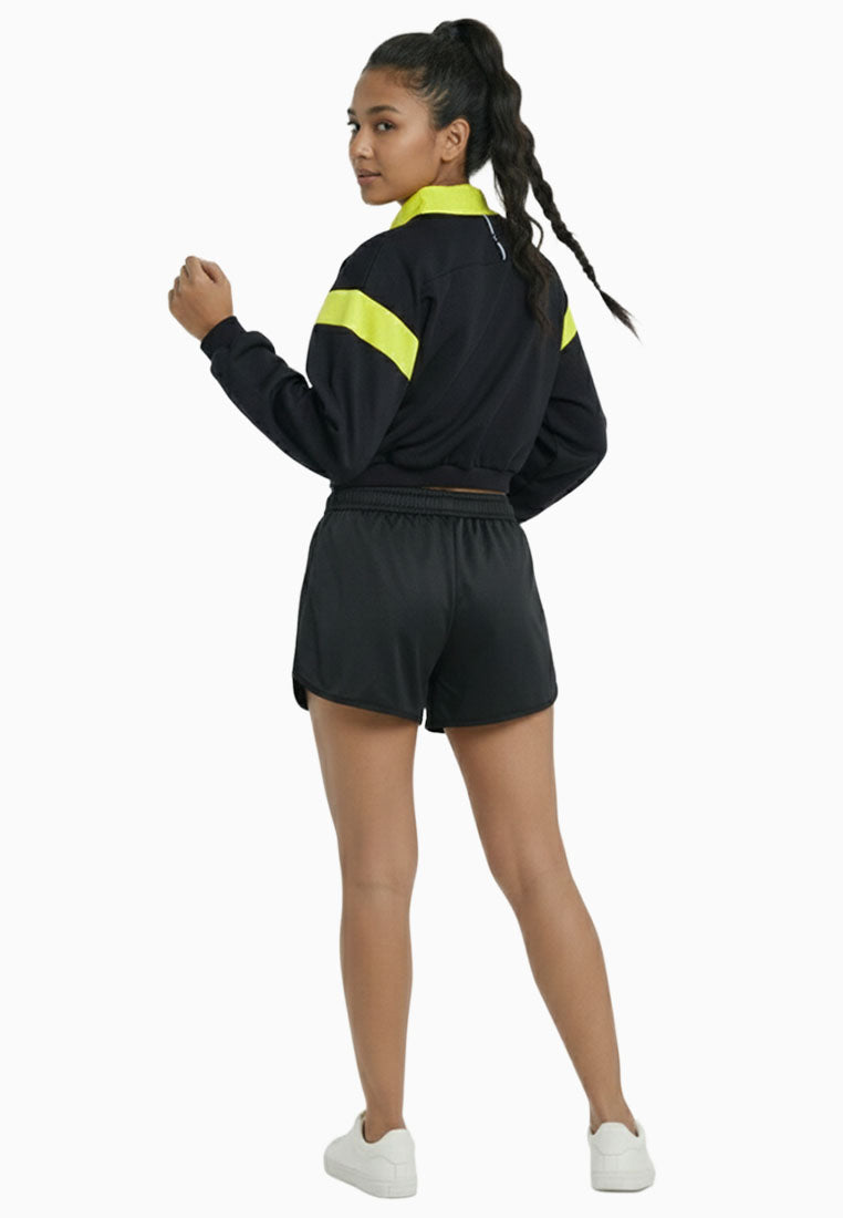 ViQ Cropped Ribbed Pullover