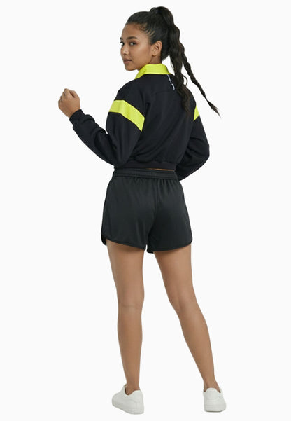 ViQ Cropped Ribbed Pullover