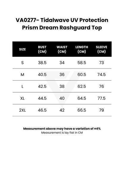 Tidalwave UV Protection Prism Dream Rashguard Top