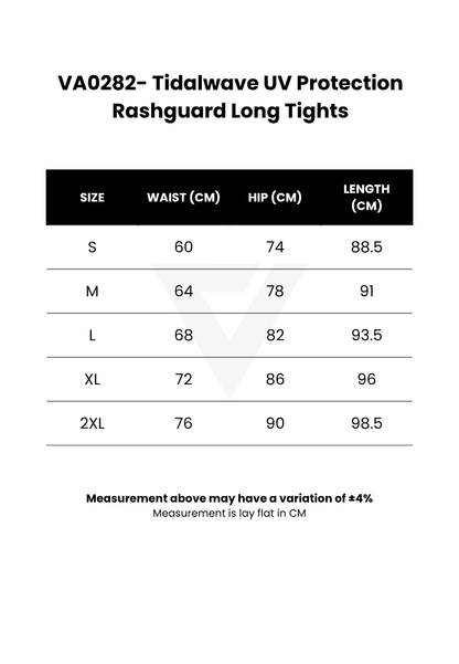 Tidalwave UV Protection Rashguard Long Tights