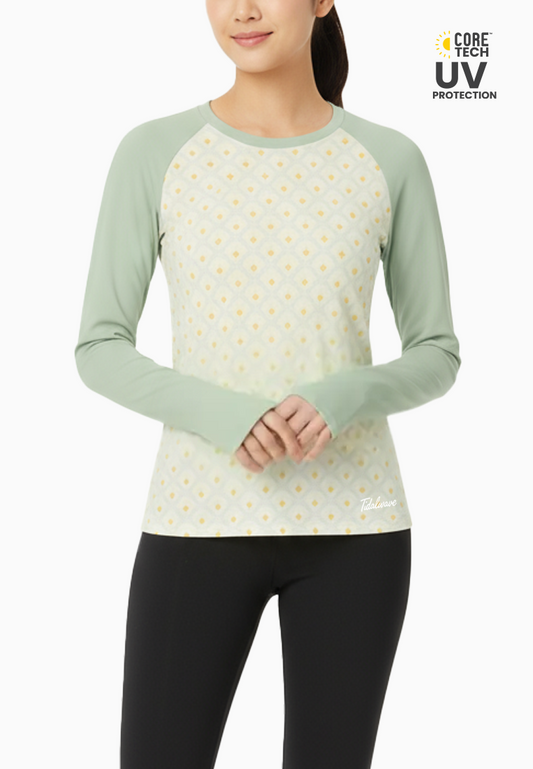 Tidalwave UV Protection Floral Rashguard Top