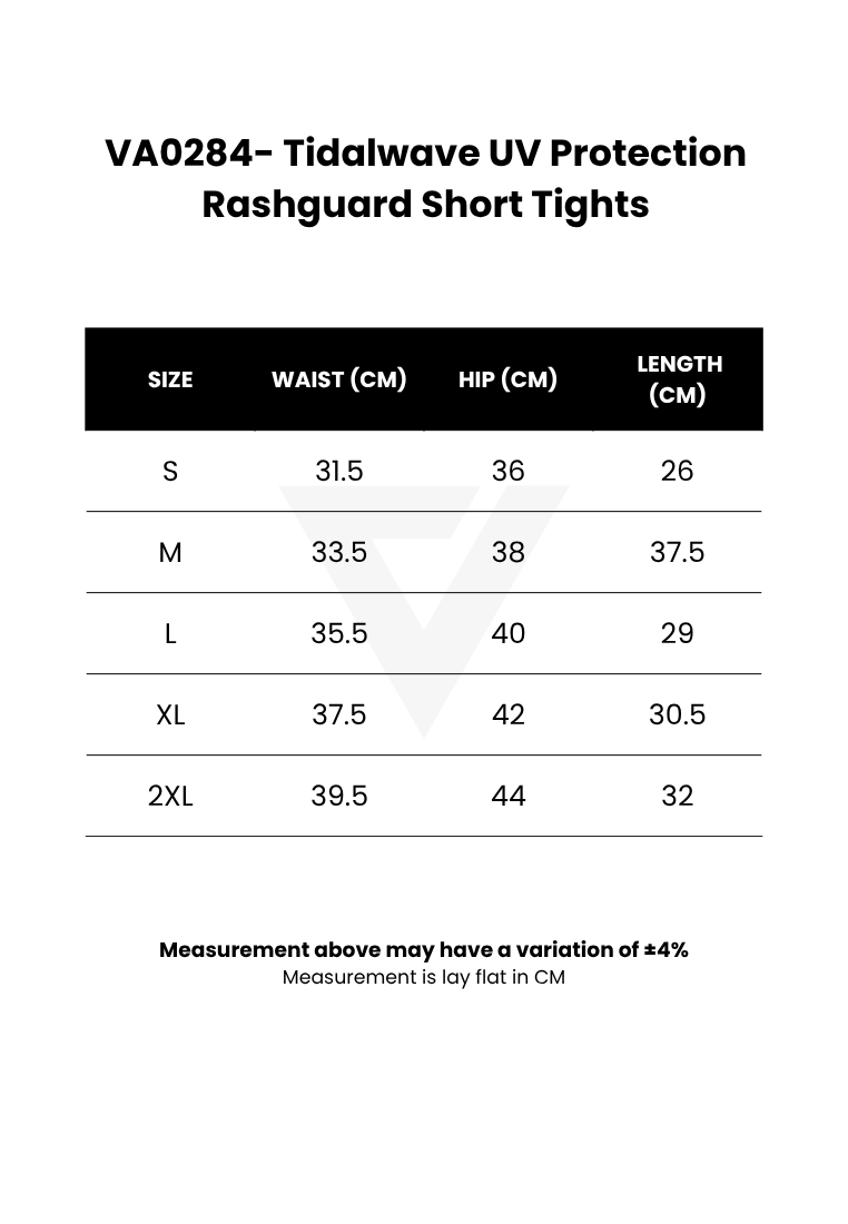 Tidalwave UV Protection Rashguard Short Tights