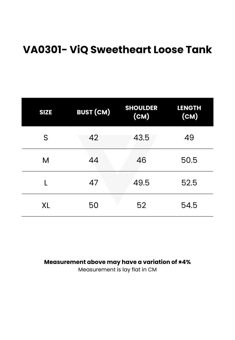ViQ Sweetheart Loose Tank