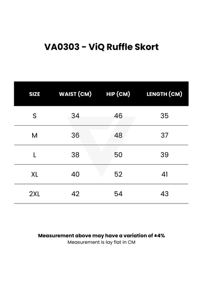 ViQ Ruffle Skort