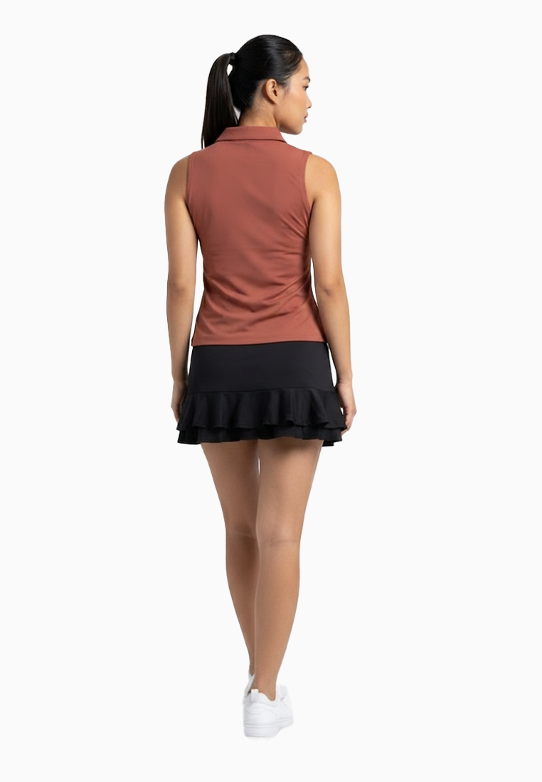 ViQ Collared Zip Neck Bra Top