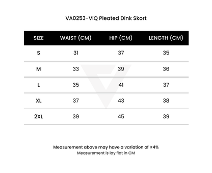 ViQ Pleated Dink Skort