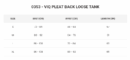 ViQ Pleat Back Loose Tank