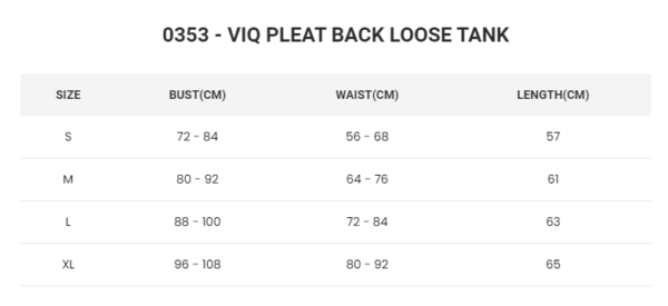 ViQ Pleat Back Loose Tank - Image 12