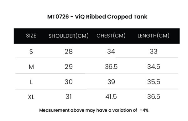 ViQ Ribbed Cropped Tank - Image 5