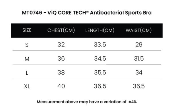 ViQ CORETECH® Antibacterial Sports Bra - Image 5