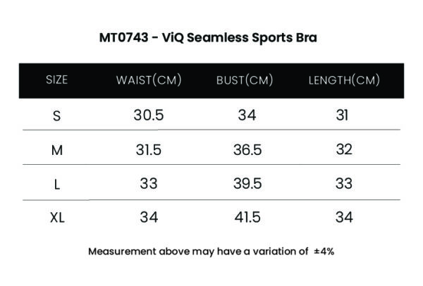 ViQ Seamless Sports Bra (Med Impact) - Image 10