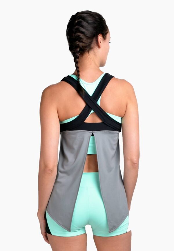 ViQ Pleat Back Loose Tank - Image 7