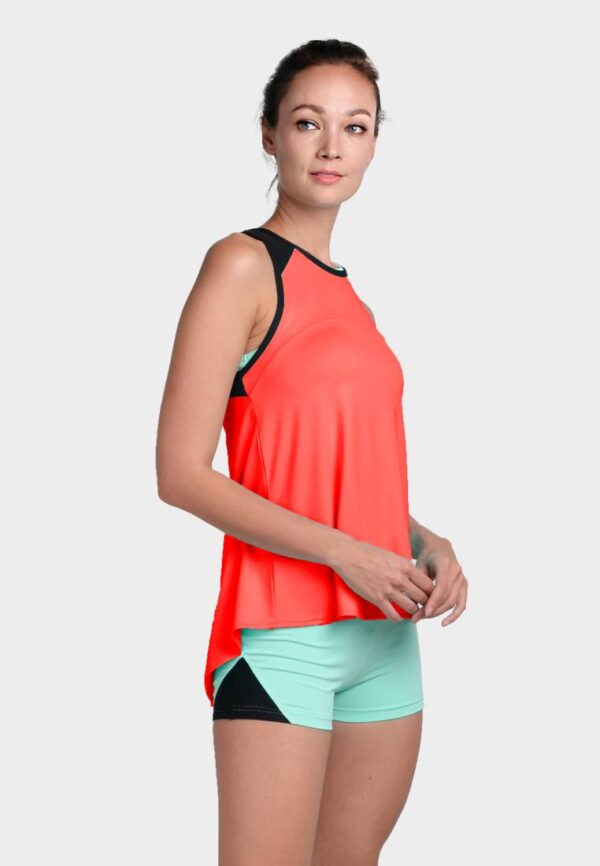ViQ Pleat Back Loose Tank - Image 4