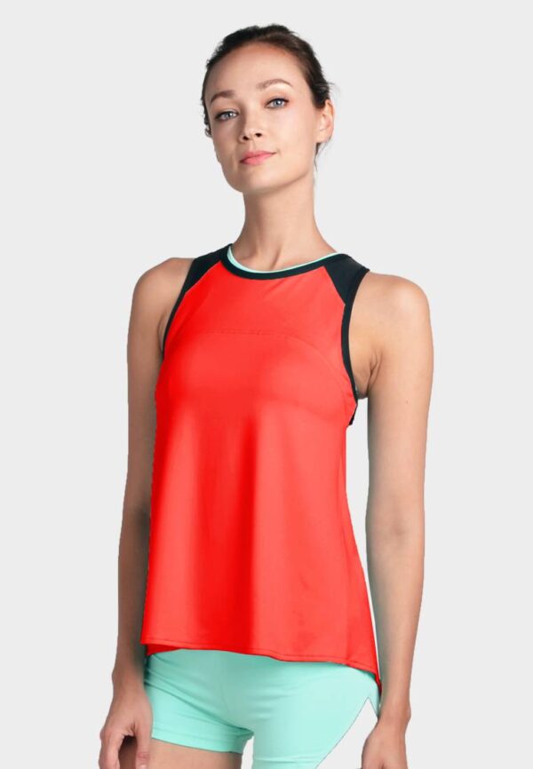 ViQ Pleat Back Loose Tank - Image 3