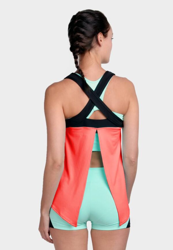 ViQ Pleat Back Loose Tank - Image 5