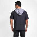 ViQ Men Short Sleeve Hoodie
