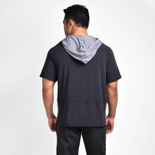 ViQ Men Short Sleeve Hoodie - Image 3