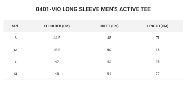 ViQ Long Sleeve Men's Active Tee - Image 8