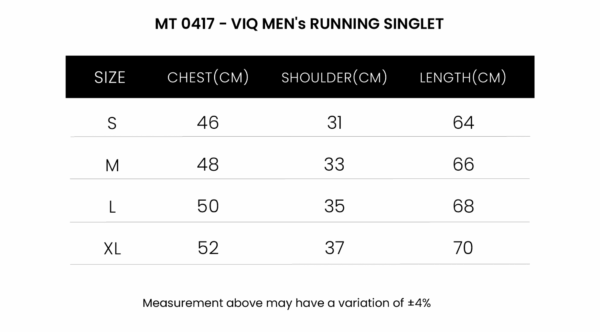 ViQ Men's Running Singlet - Image 9