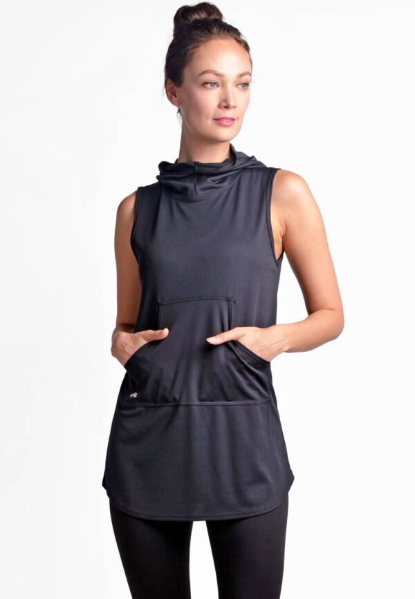 ViQ Ladies Hoodie Tank - Image 4