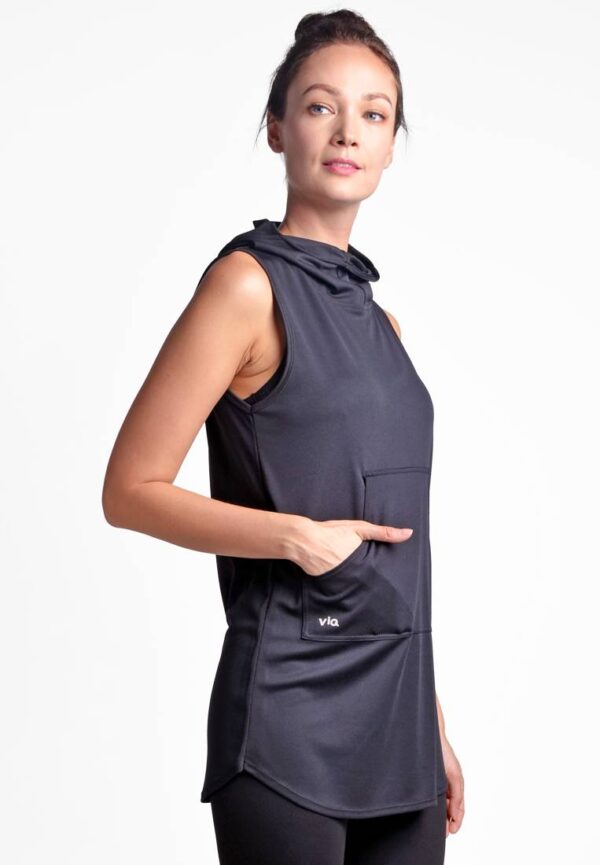 ViQ Ladies Hoodie Tank - Image 5