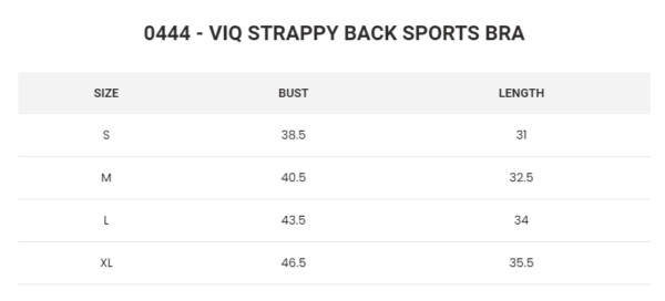 ViQ Strappy Rack Sports Bra - Image 7