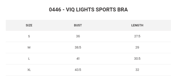 ViQ Lights Sports Bra - Image 11