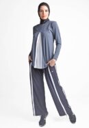 ViQ Pleated Flare Long Sleeve