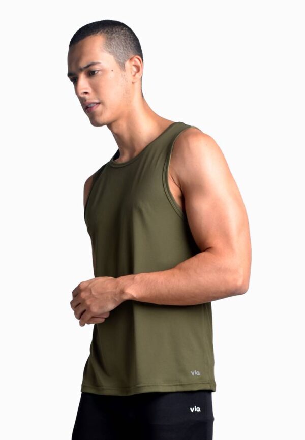 ViQ Men's Active Singlet - Image 2