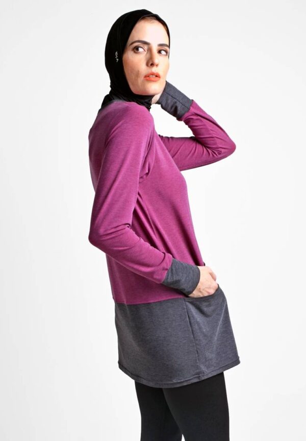 ViQ Long Sleeve Workout Top - Image 2