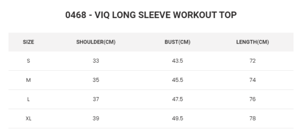 ViQ Long Sleeve Workout Top - Image 8