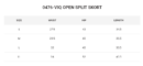 ViQ Open Split Skort