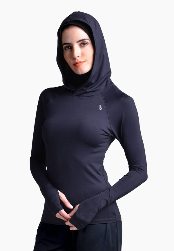 ViQ Long Sleeve Active Hoodie - Image 2