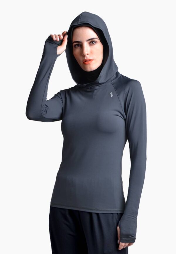 ViQ Long Sleeve Active Hoodie - Image 4
