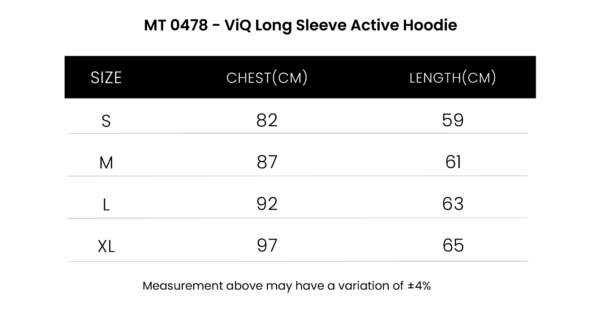 ViQ Long Sleeve Active Hoodie - Image 7