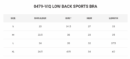 ViQ Low Back Sports Bra