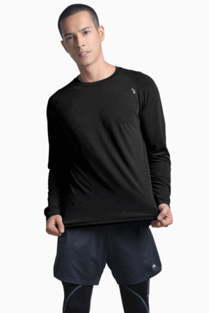 ViQ Men's Active Long Sleeve Tee