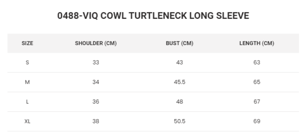 ViQ Cowl Turtleneck Long Sleeve - Image 5