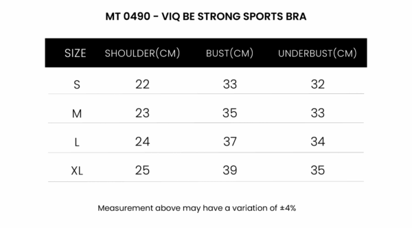 ViQ Be Strong Sports Bra - Image 6