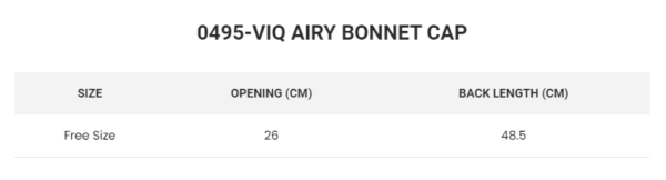 ViQ Airy Bonnet Cap - Image 7
