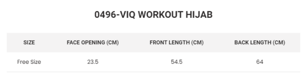 ViQ Workout Hijab - Image 7
