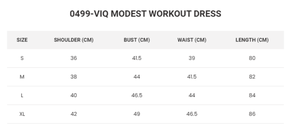 ViQ Modest Workout Dress - Image 9
