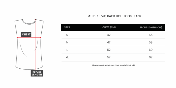 ViQ Back Hole Loose Tank - Image 13