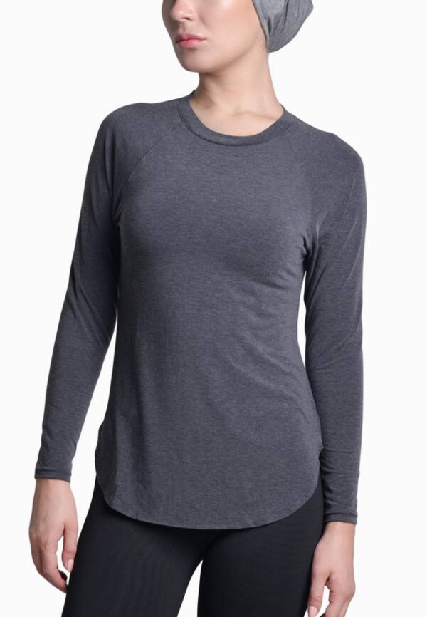 ViQ Round Hem Long Sleeve - Image 2