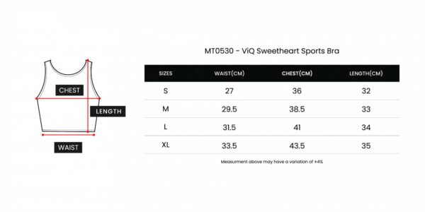 ViQ Sweetheart Sports Bra - Image 9