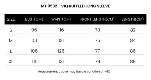 ViQ Ruffled Long Sleeve - Image 7