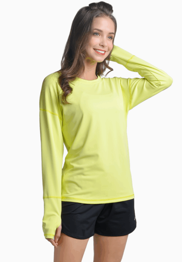 ViQ Long Sleeve Workout Top - Image 2