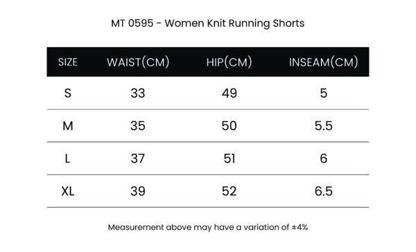 VIQ Women Knit Running Shorts - Image 5